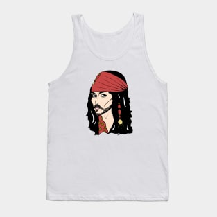 JOHNNY DEPP FAN ART! Tank Top